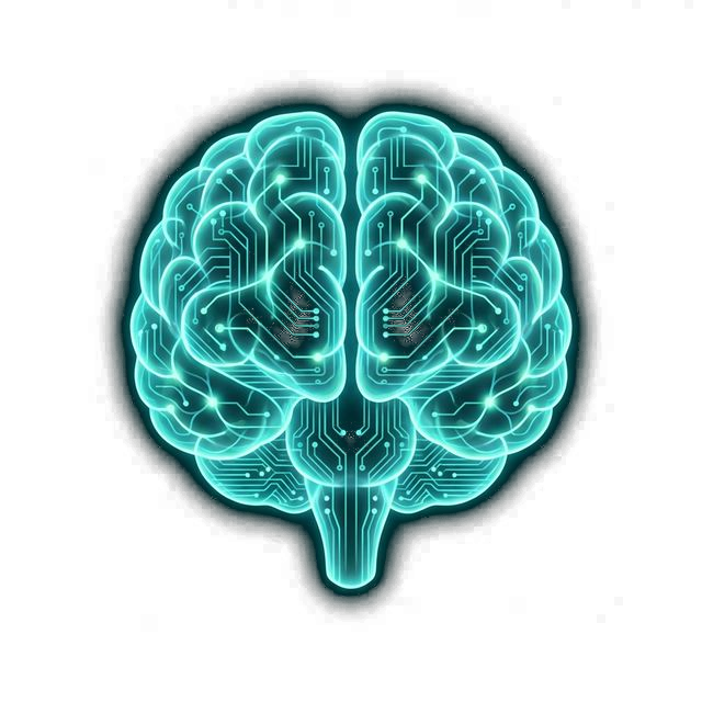2050AI: neural circuit brain mark